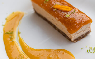 PASSION FRUIT COCONUT CHEESECAKE