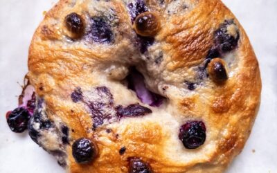 Easy Blueberry Bagels