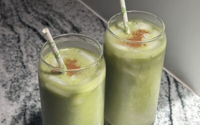 Banana Milk Matcha Latte