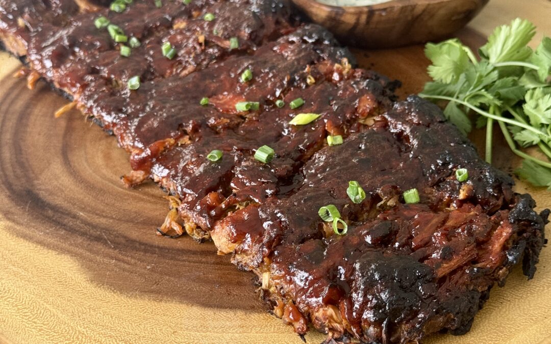 Vegan BBQ Rib Rack