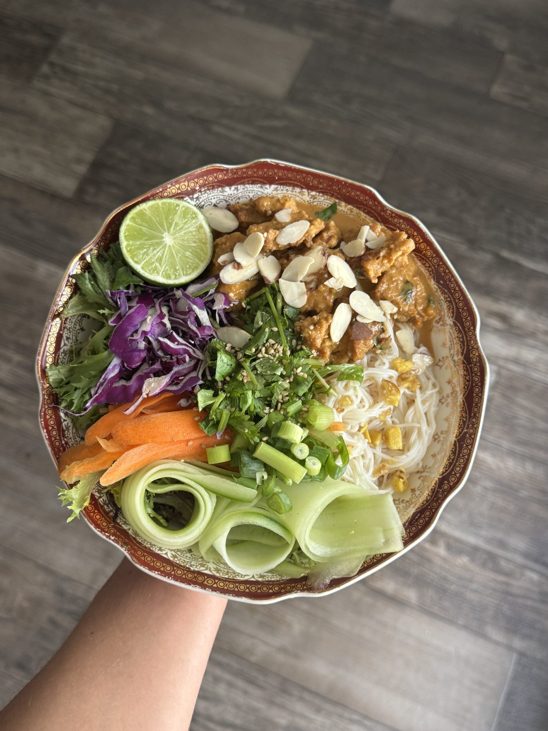 Asian Spring Roll Bowl